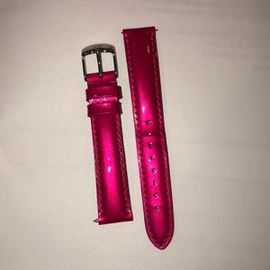 Michele leather band